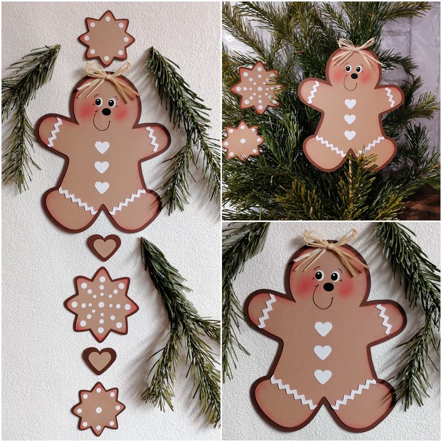 Lebkuchen aus Bastelpapier