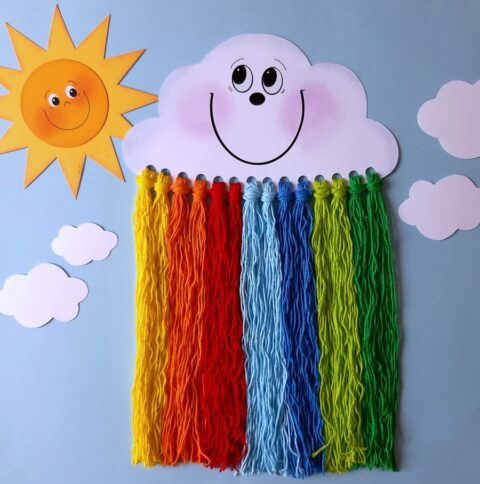 Regenbogen bei Sonnenschein – eine Idee aus dem Kreativ-Blog