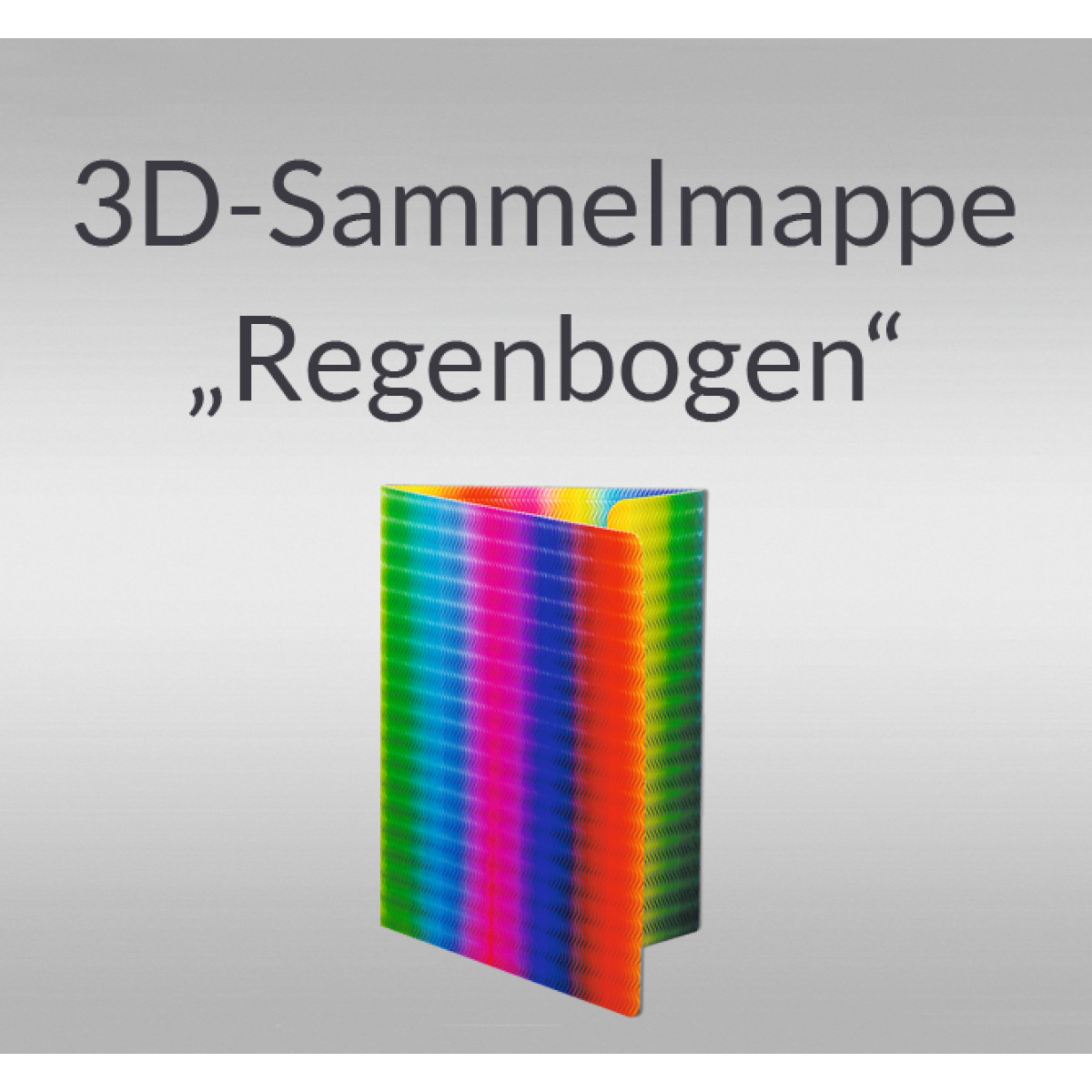 3D-Sammelmappe "Regenbogen" DIN A3