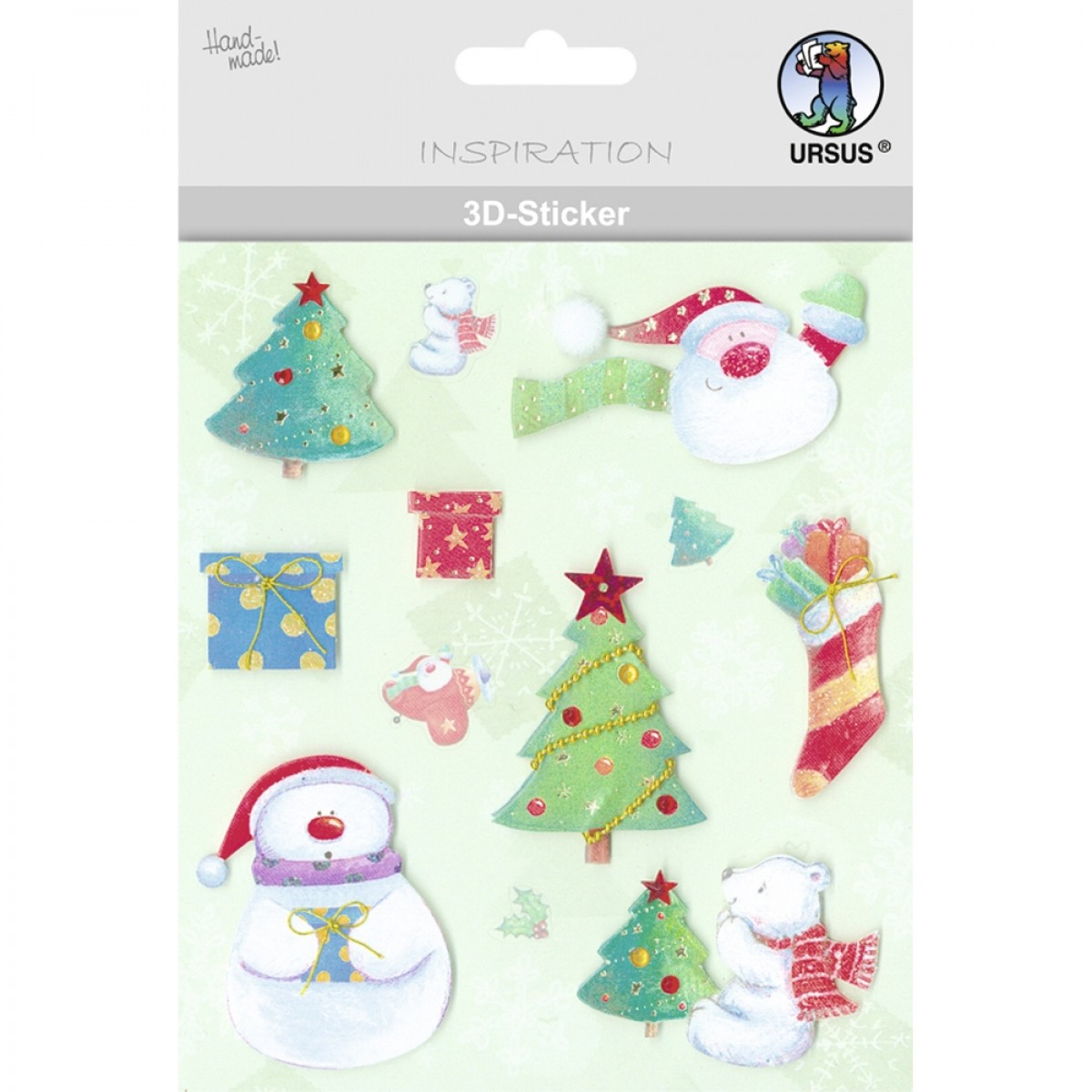 3d Sticker Weihnachten Motiv 82 Buntpapierwelt