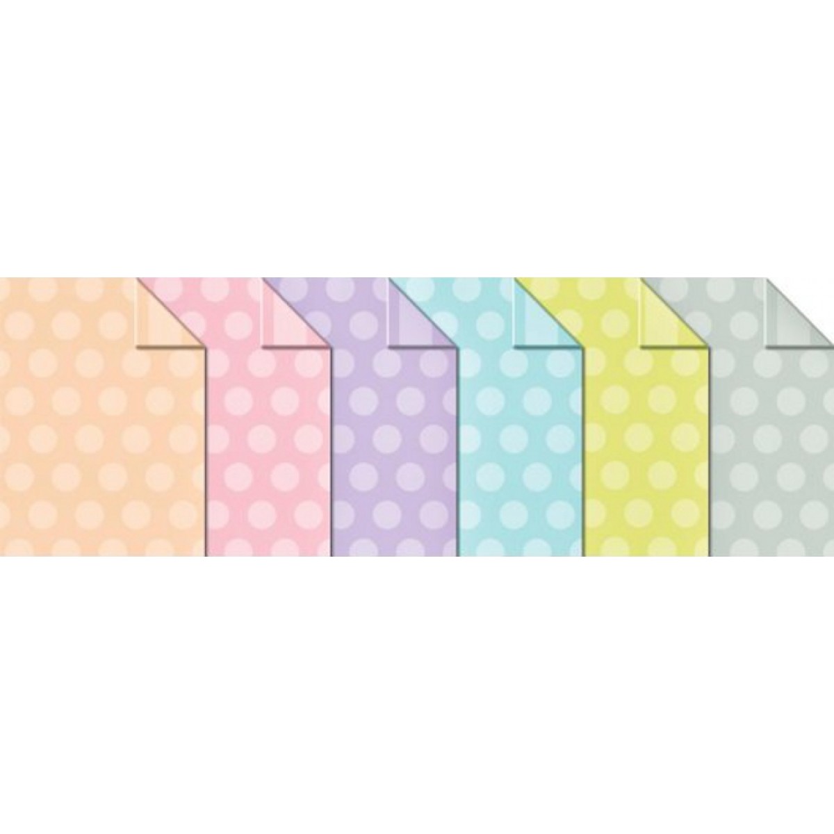 2 Bögen 300 g//qm Blau Tonkarton /"Polka Dots /& Stripes /" doppelseitig bedruckt