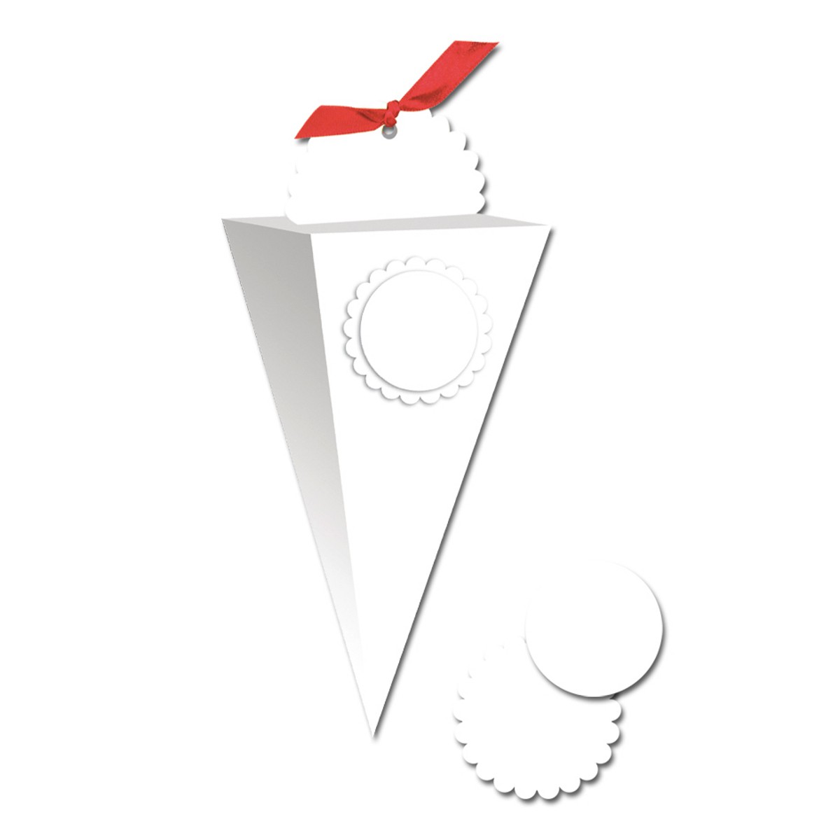 Blanko-Adventskalender "Chiara" 300 g/m²