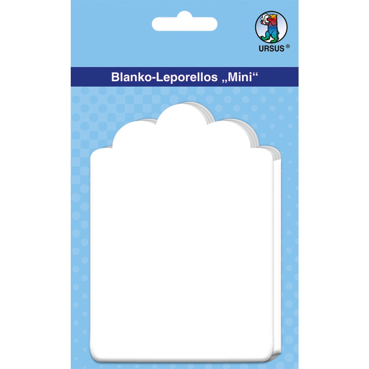 Blanko-Leporello "mini" Form 2