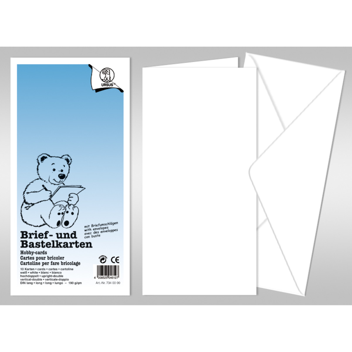Briefumschlag "Dreams of paper" DIN lang - 50 Stück