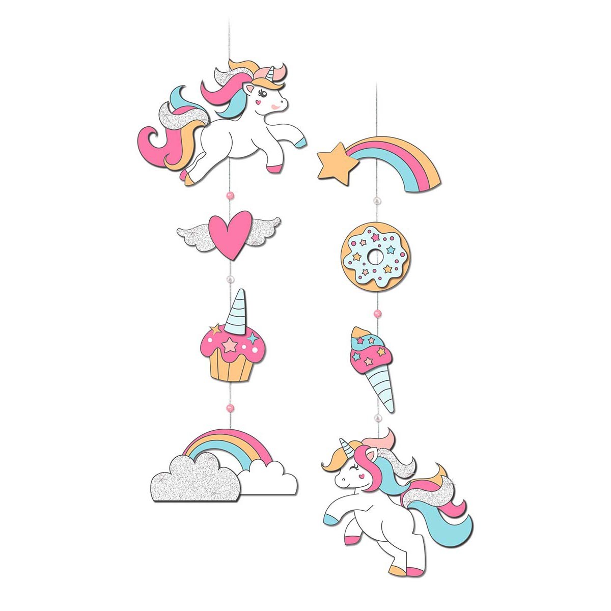 Ursus Deco Paper Chains Girlande „Prinzessin“ – Zum Basteln & Dekorieren