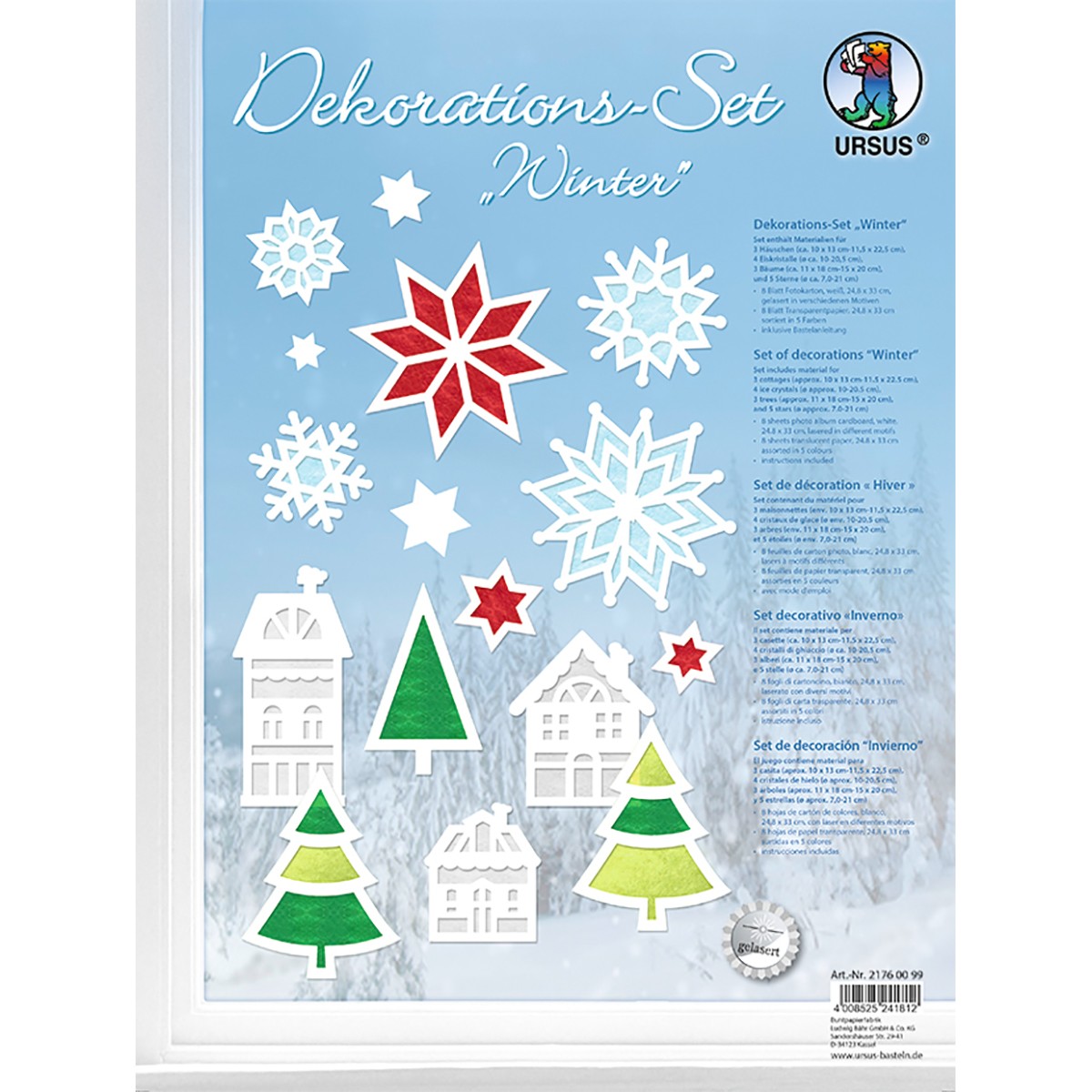 Dekorationsset "Winter"
