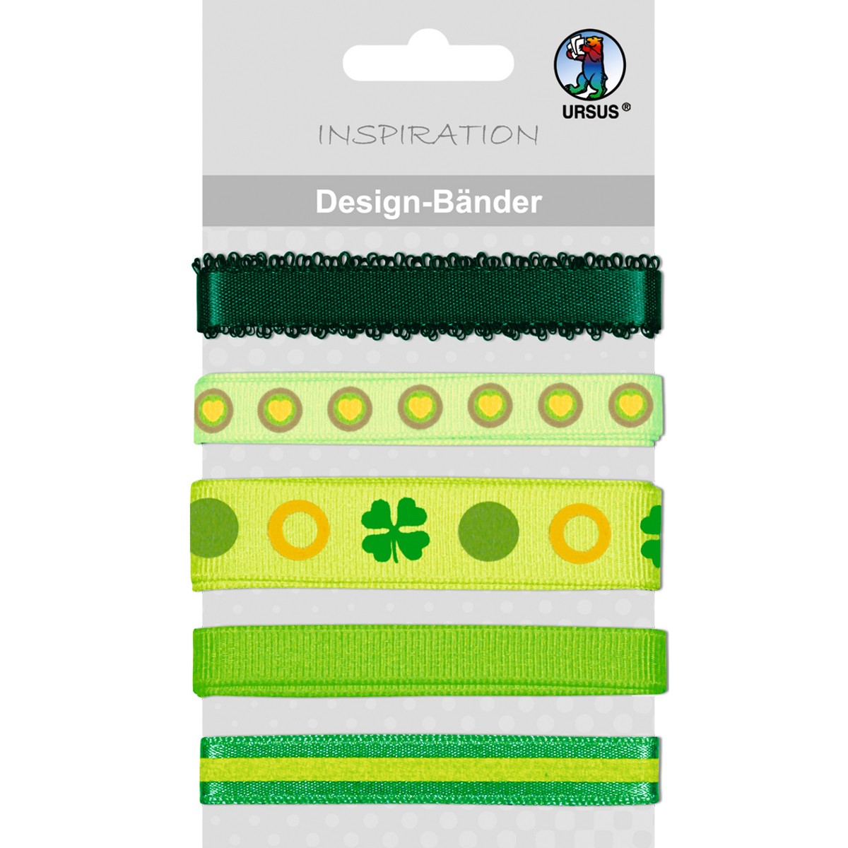 Design-Bänder "Viel Glück"