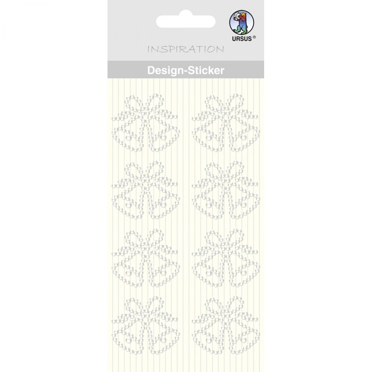 Design Sticker "Glocke" transparent