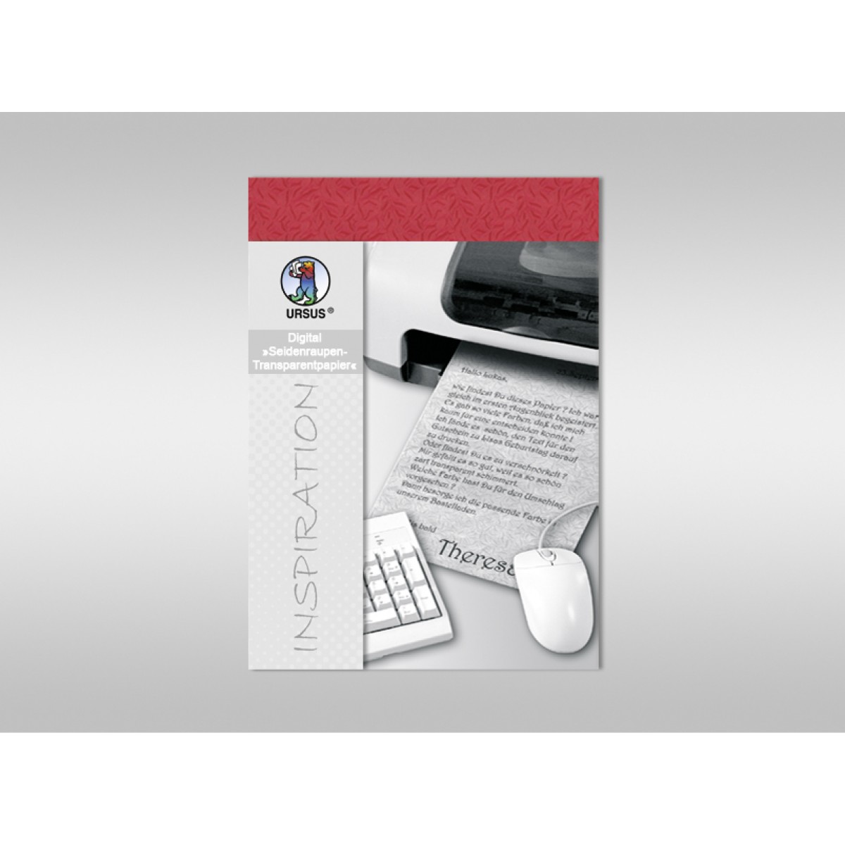 Digital "Seidenraupen-Transparentpapier" 42 g/qm - 10 Blatt