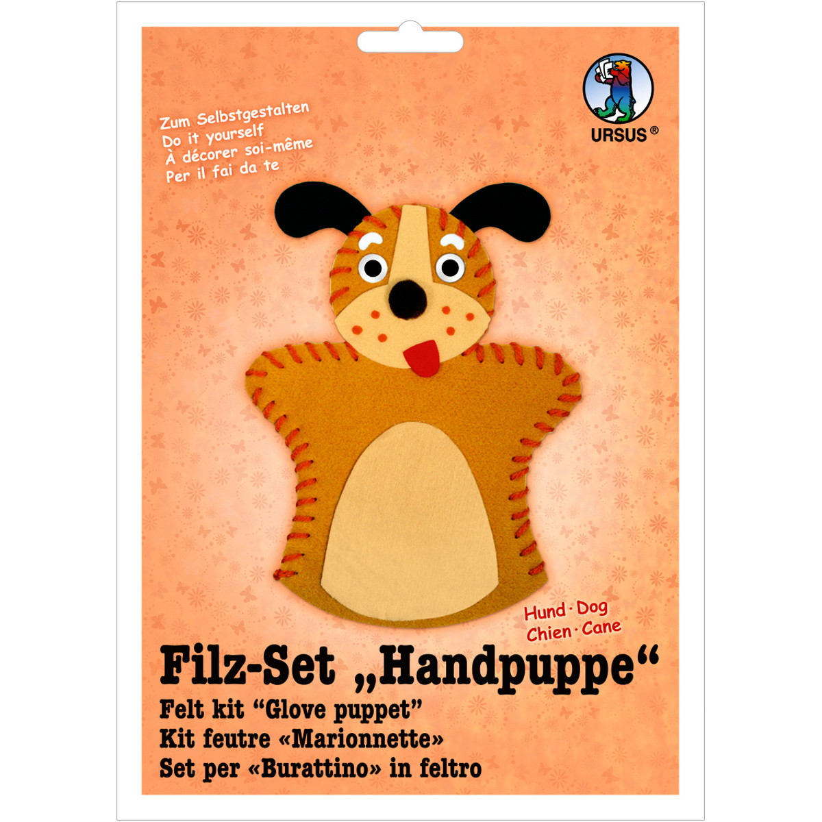 Filz-Set "Handpuppe" Hund