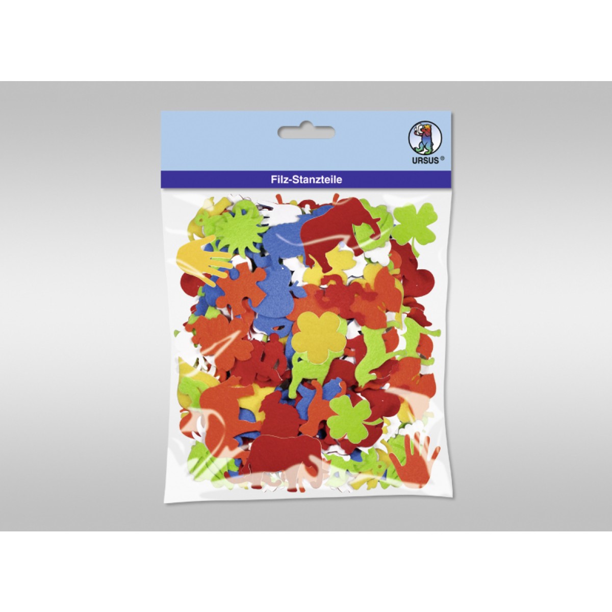 Filz-Stanzteile "Ganzjahr" selbstklebend - 175 Symbole
