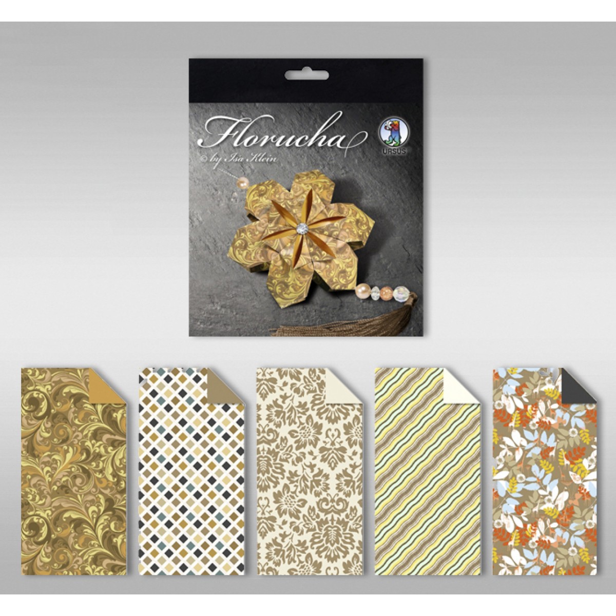 Florucha "Amber" 80 g/qm 5 Designs