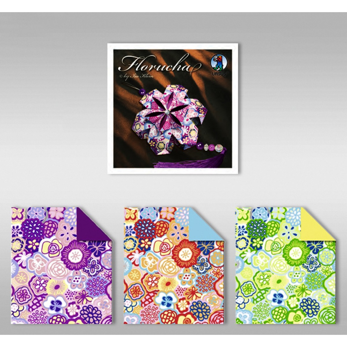 Florucha "Flower Power" 80 g/qm 3 Designs