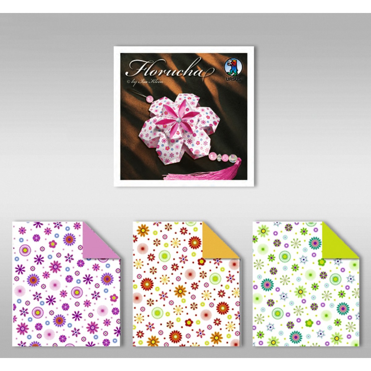 Florucha "Mille fleurs" 80 g/qm 3 Designs