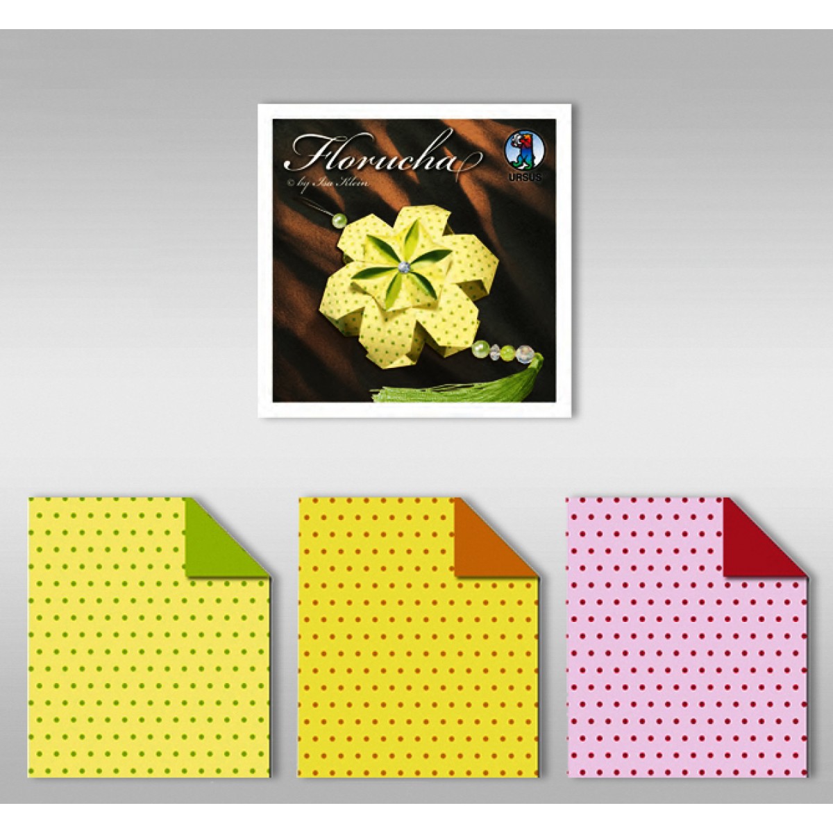 Florucha "Pünktchen" 80 g/qm 3 Designs
