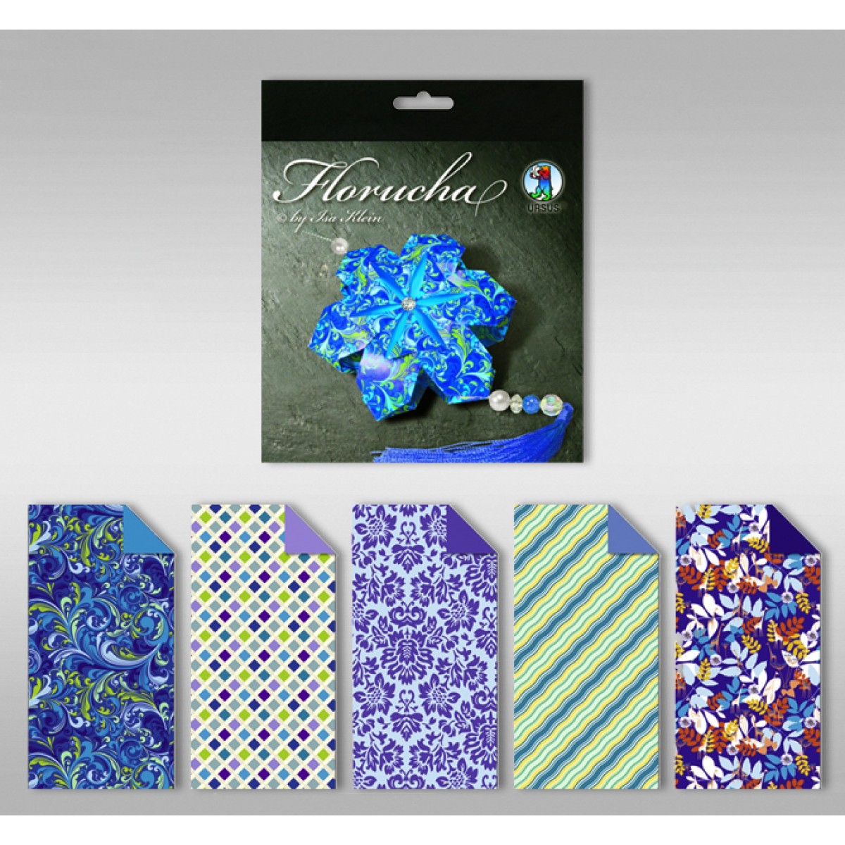 Florucha "Sapphire" 80 g/qm 5 Designs