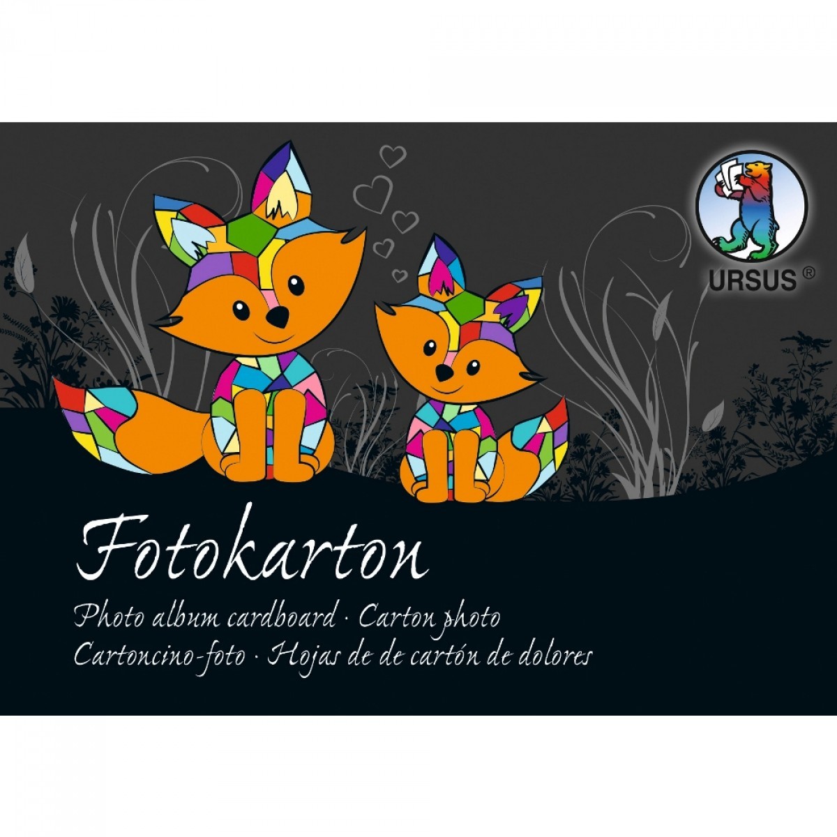 Fotokarton-Block "Sonderedition" DIN A6 - 60 Blatt sortiert