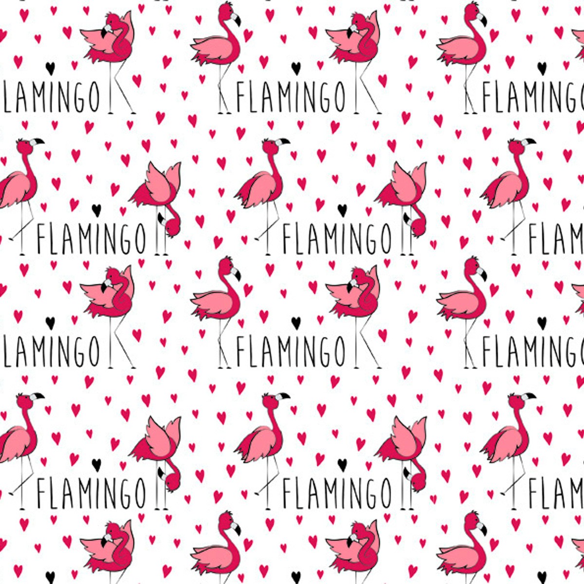 Fotokarton "Flamingo" 49,5 x 68 cm Motiv 02 - 10 Bogen