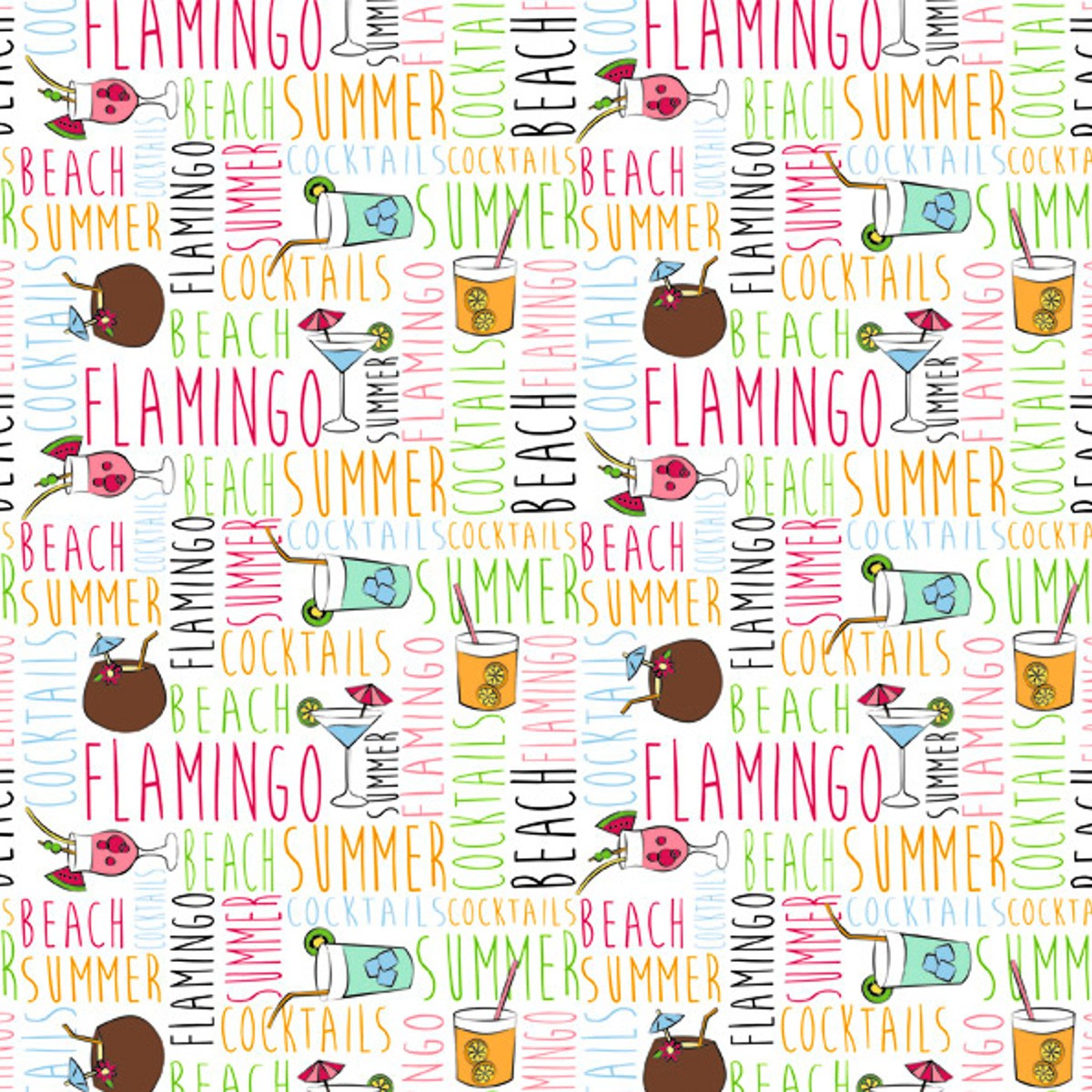 Fotokarton "Flamingo" 49,5 x 68 cm Motiv 03 - 10 Bogen