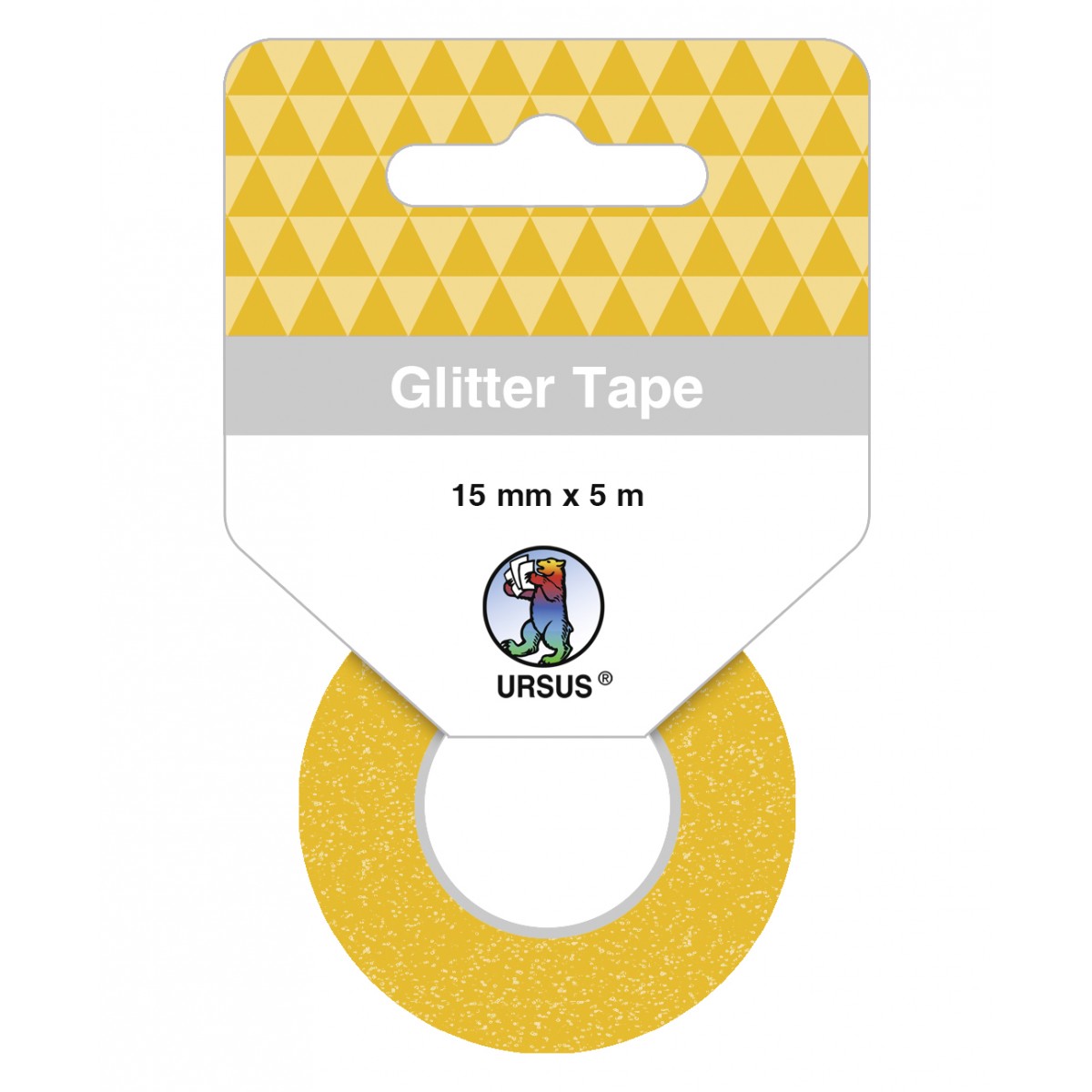 Glitter Tape dunkelgold, selbstklebend