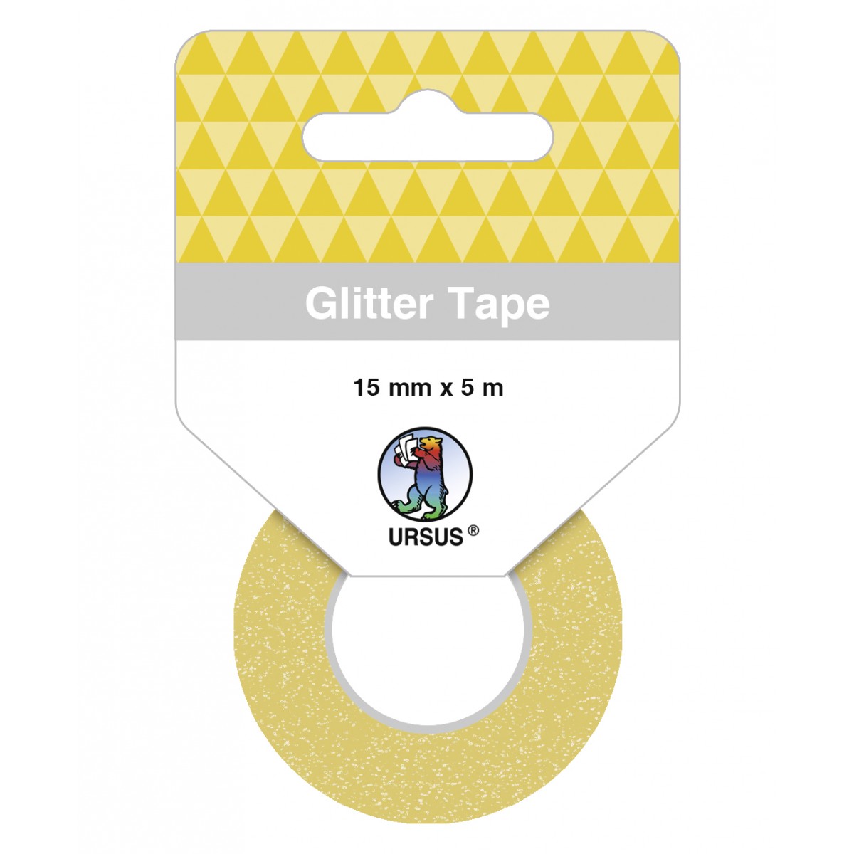 Glitter Tape gold, selbstklebend