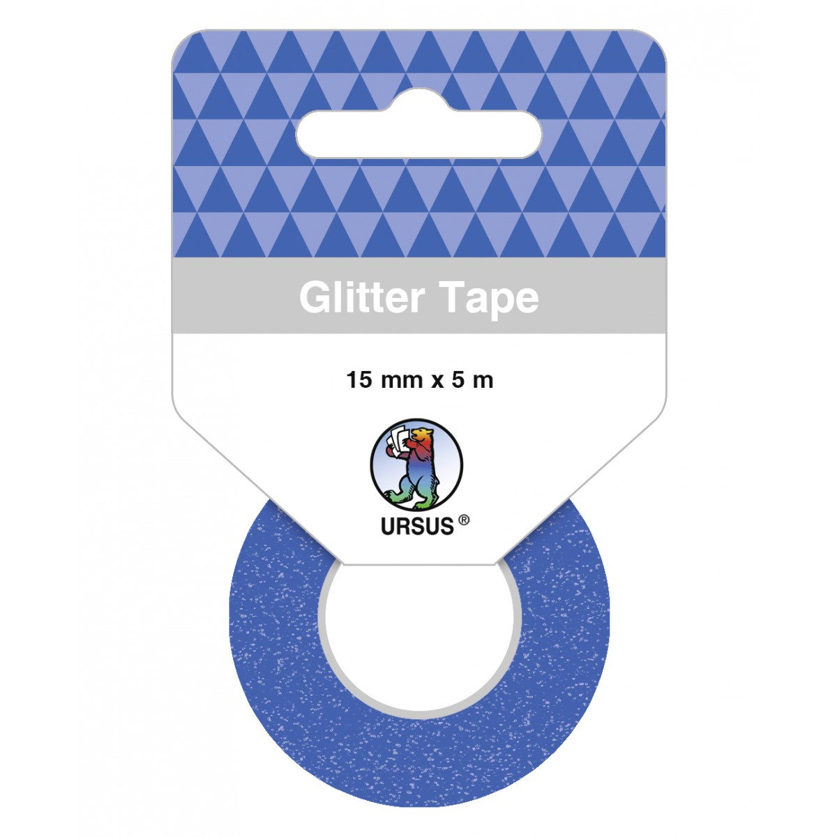 Glitter Tape königsblau, selbstklebend