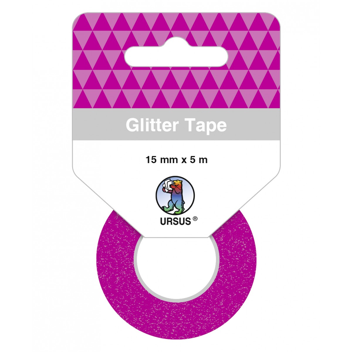 Glitter Tape pink, selbstklebend