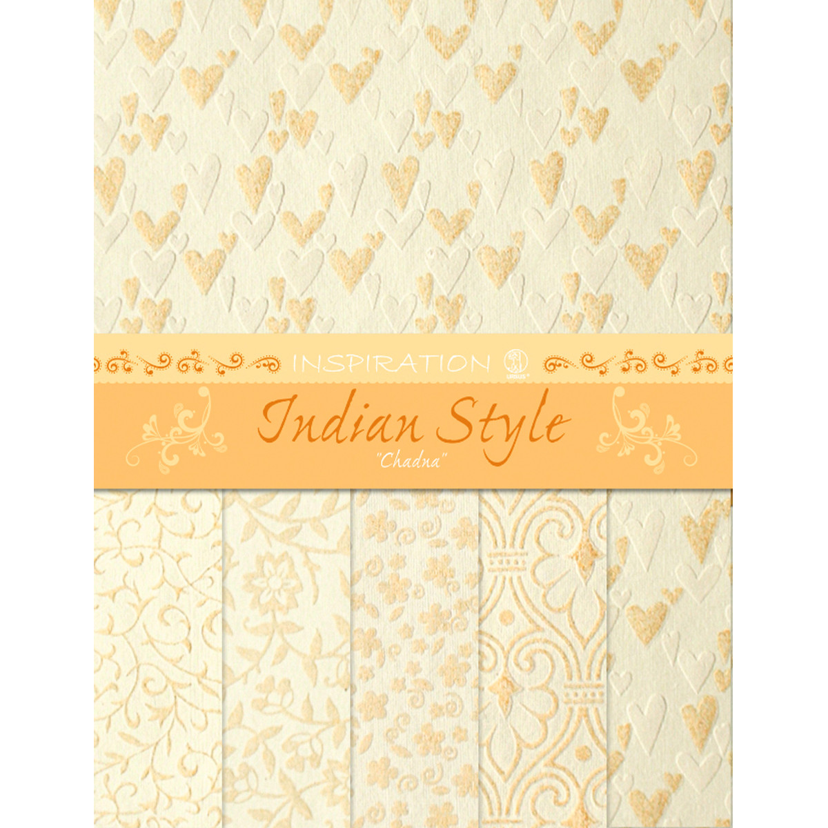 Indian Style "Chadna" 23 x 33 cm - 5 Blatt