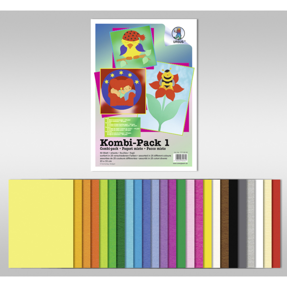 Kombi Pack 1 - Tonpapier und Fotokarton
