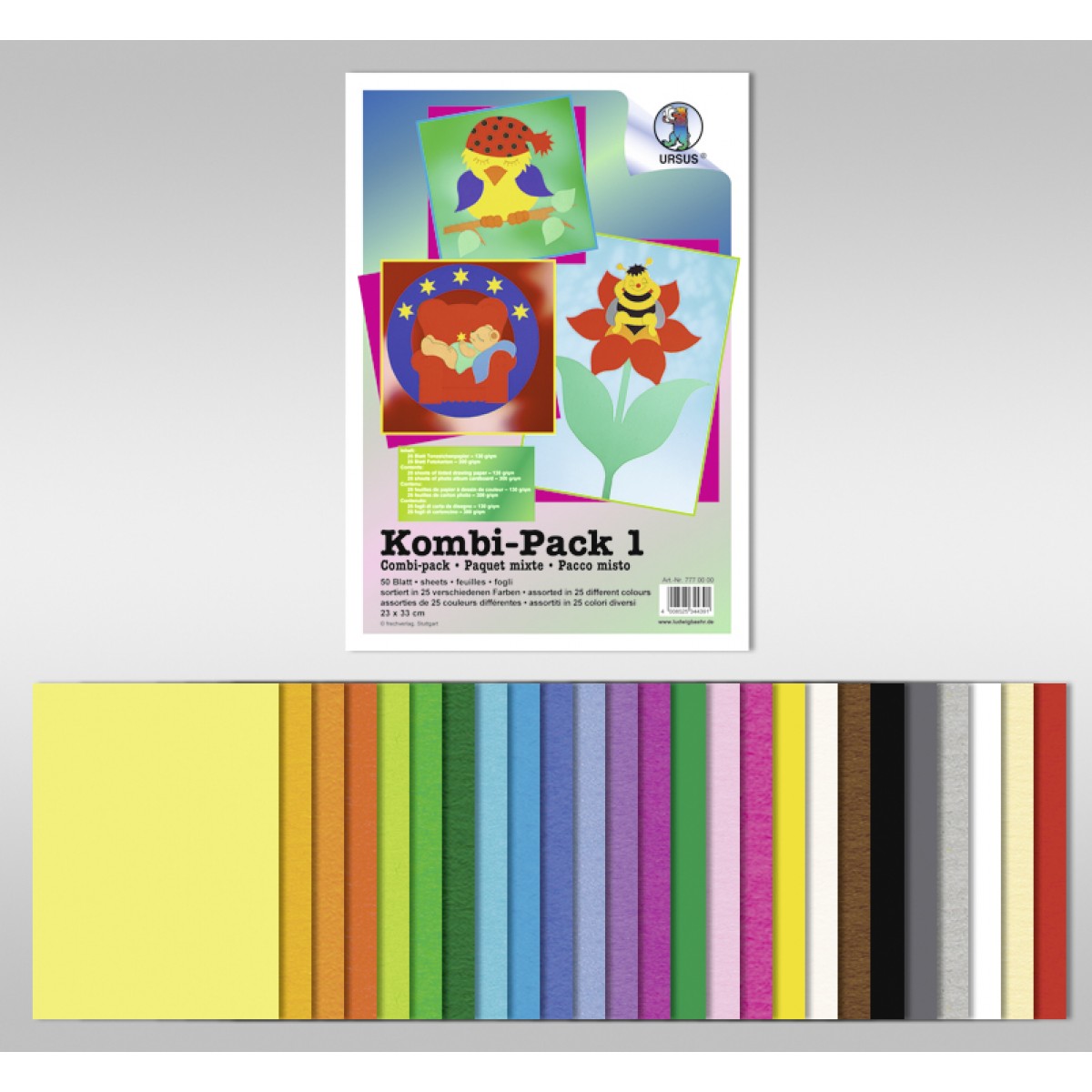 Kombi Pack 1 - Tonpapier und Fotokarton