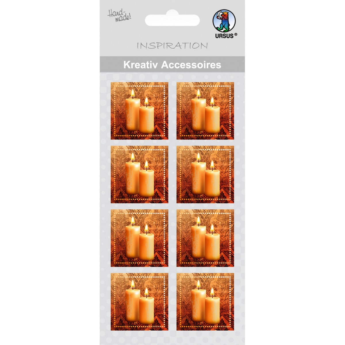 Kreativ Accessoires "Blessing" Kerzen - Motiv 312
