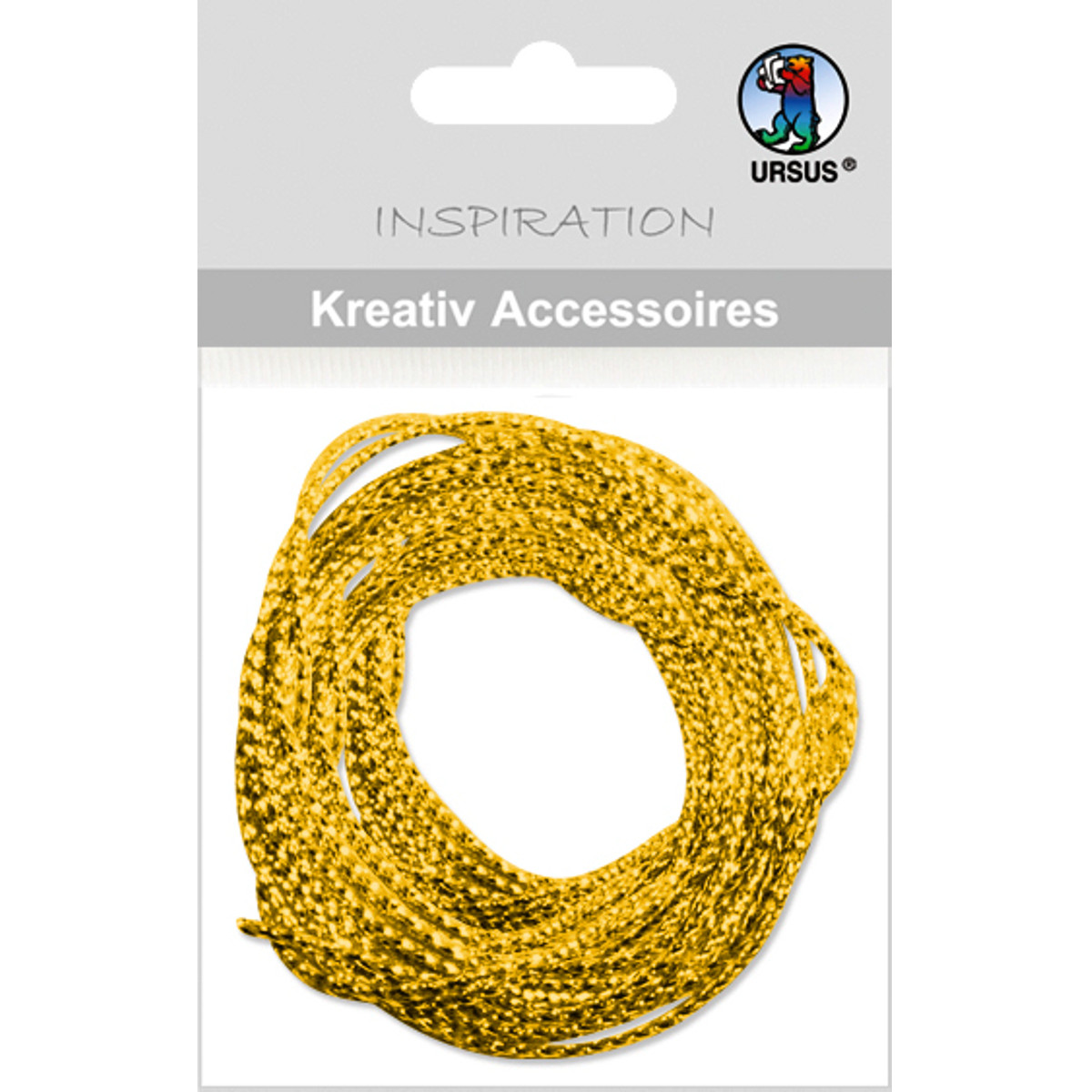 Kreativ Accessoires "Mini Pack" Kordel gold metallic