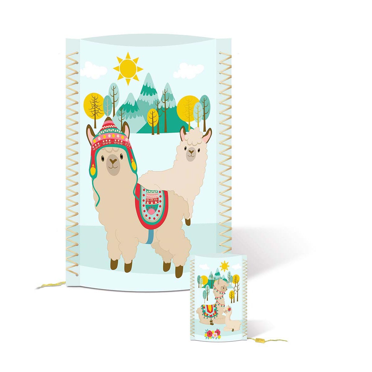 Lampen Komplettset Mini "Lama"