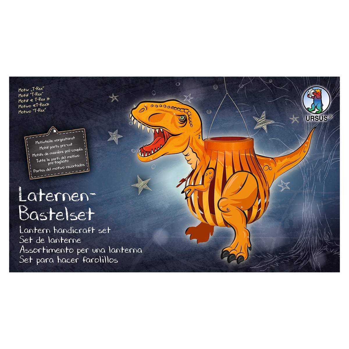 Laternenbastelset "T-Rex"