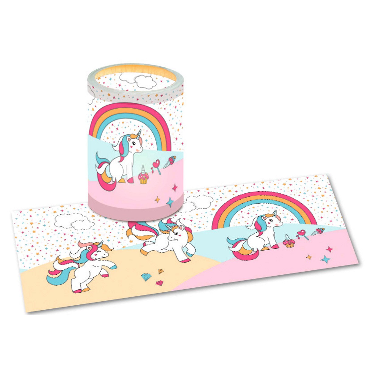 Laternenzuschnitte "Einhorn" - 25 Blatt