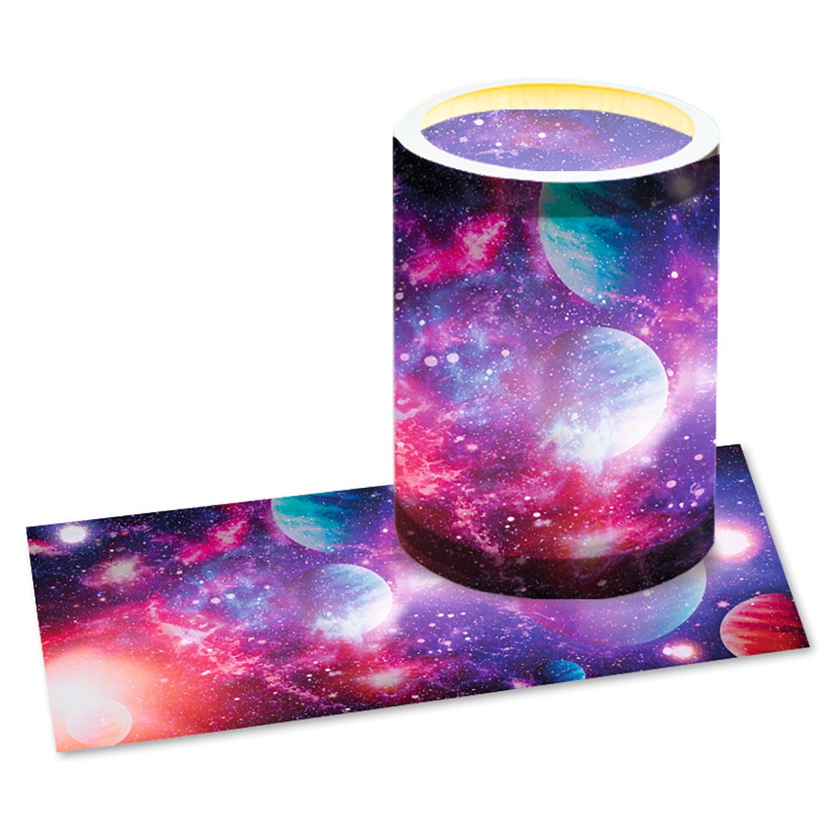 Laternenzuschnitte "Galaxie" - 25 Blatt
