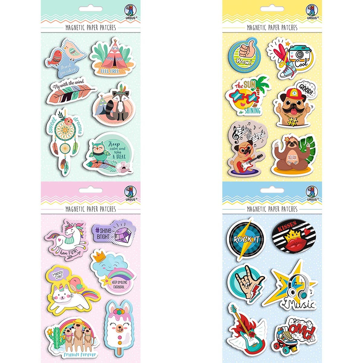 Magnetic Paper Patches