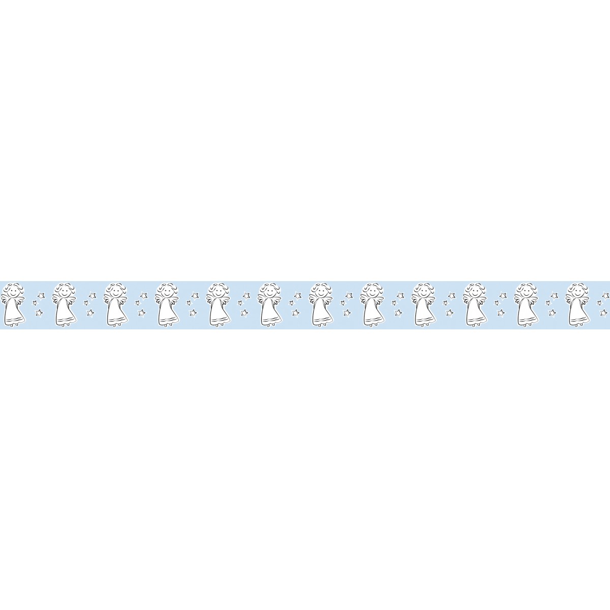 Masking Tape "Baby Anton" Schutzengel blau, 1 Rolle