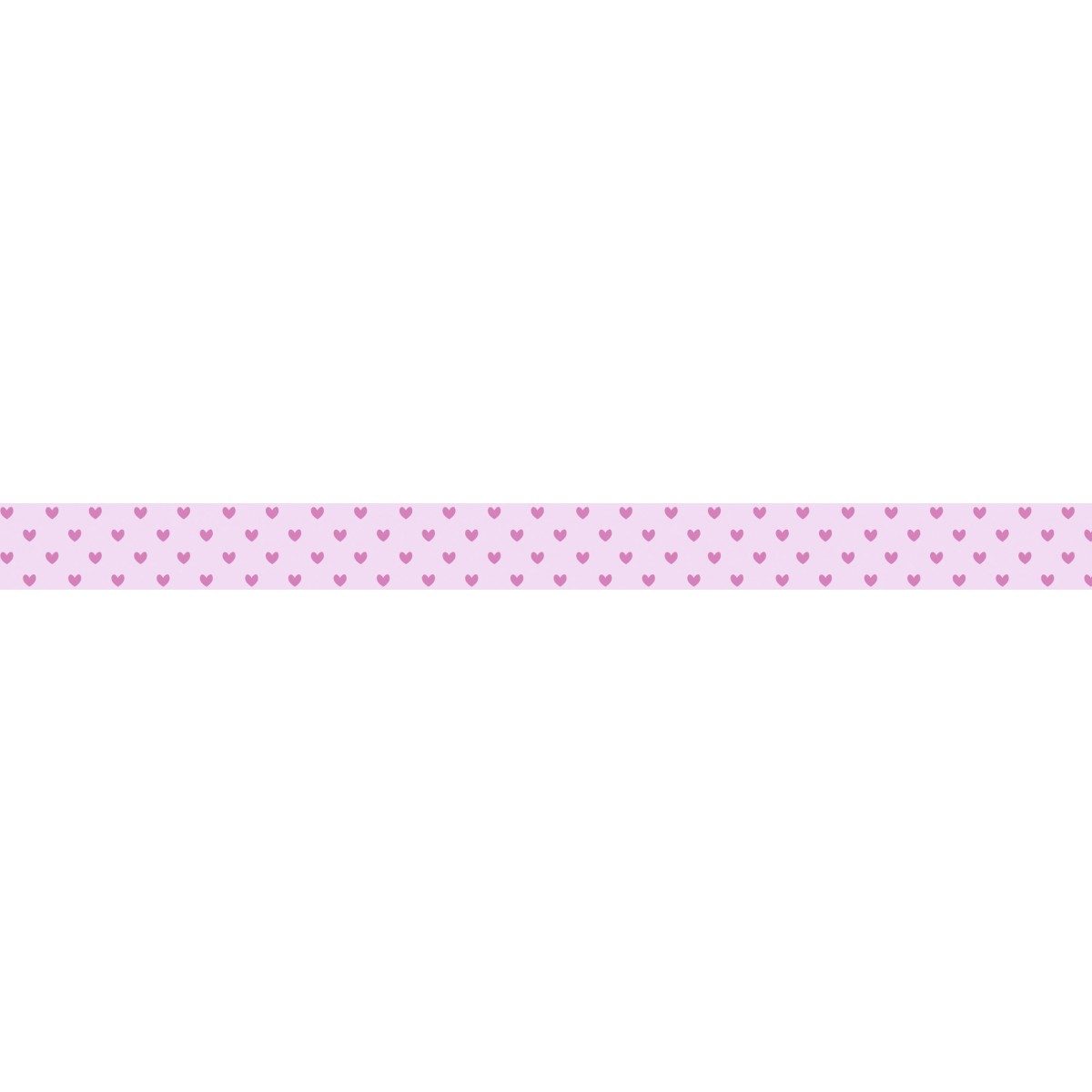 Masking Tape "Baby Pauline" Herzen pink, 1 Rolle