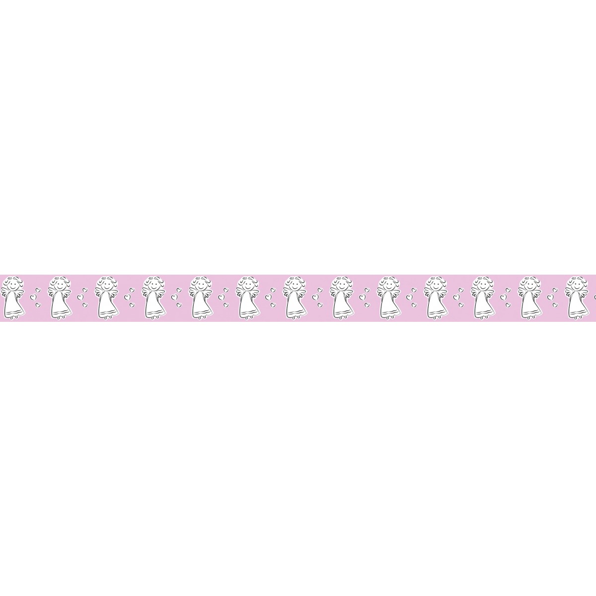 Masking Tape "Baby Pauline" Schutzengel pink, 1 Rolle