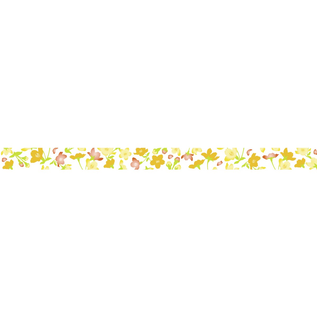 Masking Tape "Blumenbordüre 4", 1 Rolle