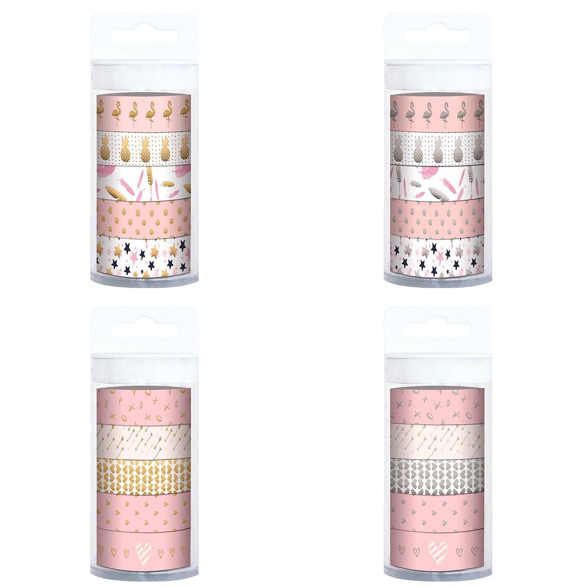 Masking Tape Design-Set - 5 Rollen