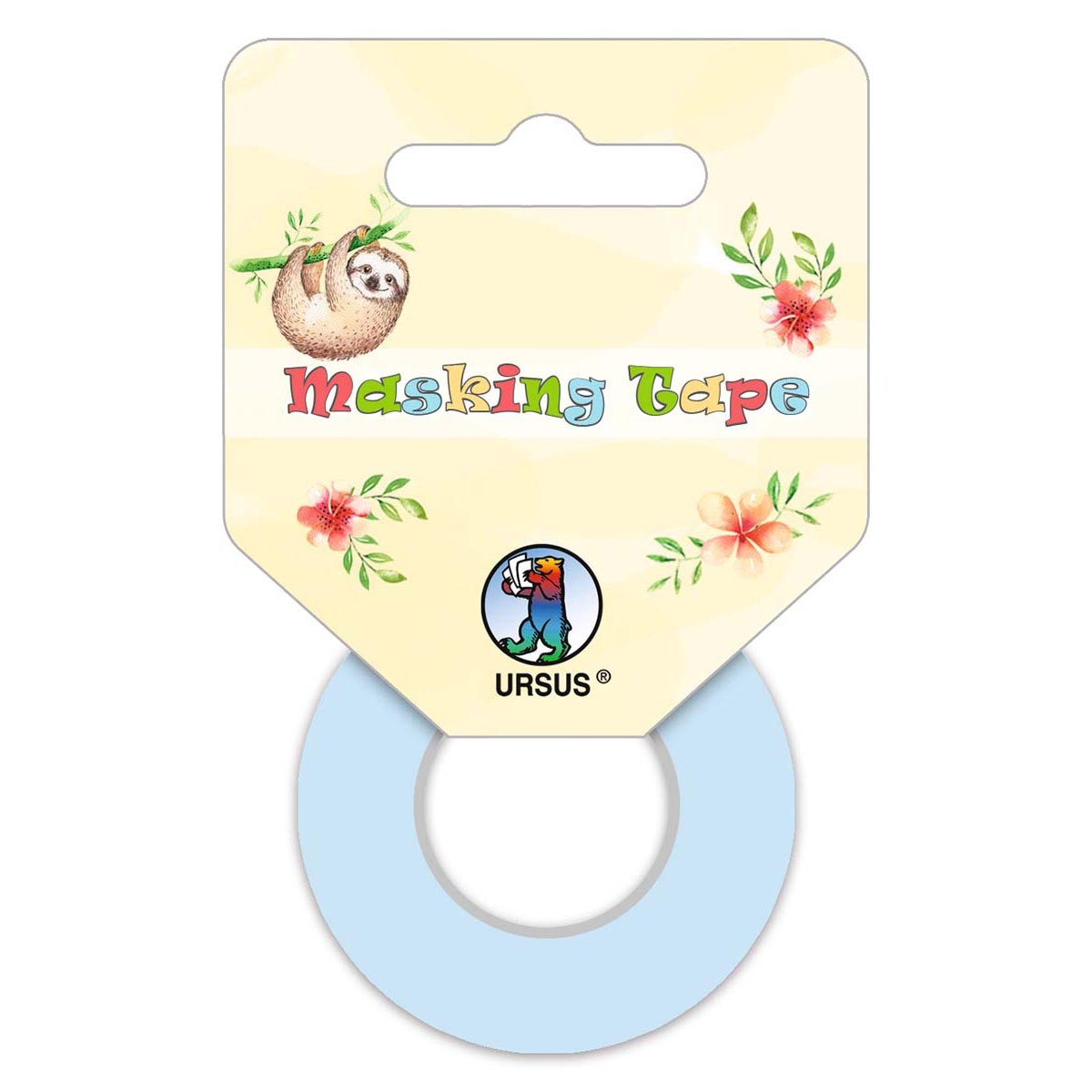 Masking Tape "Faultier" - 2 Rollen