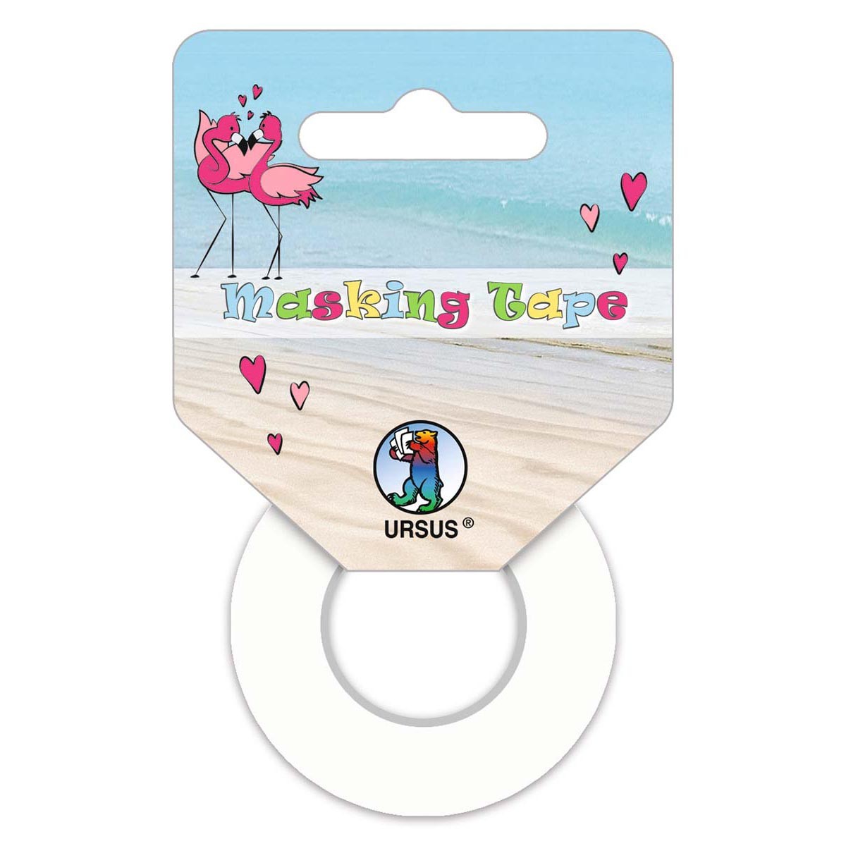 Masking Tape "Flamingo" - 2 Rollen