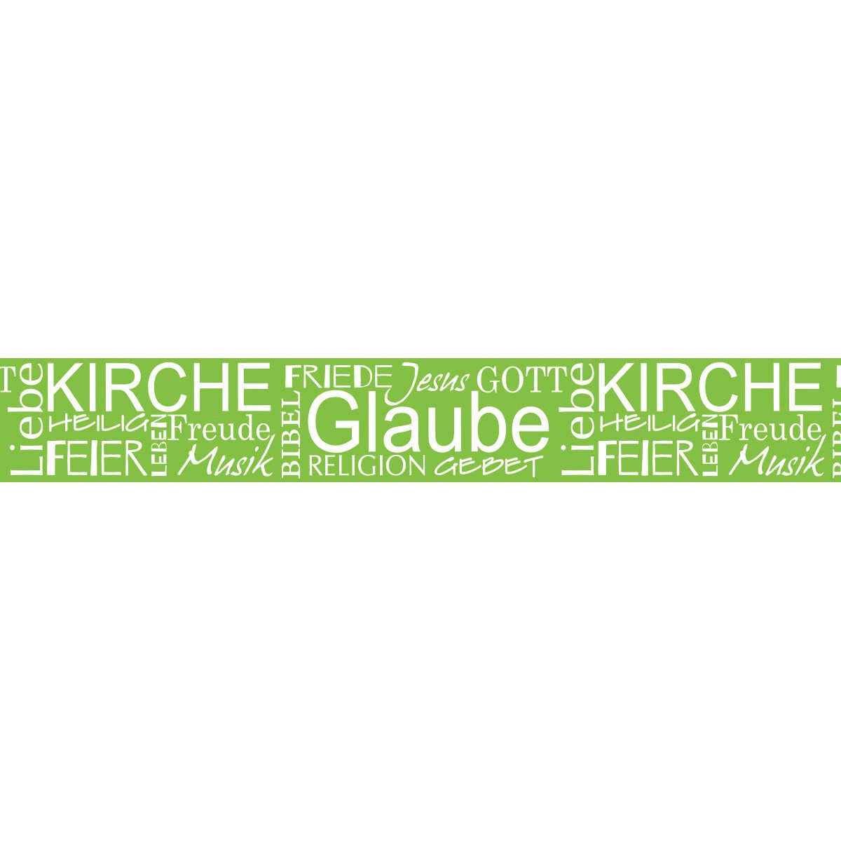 Masking Tape "Glaube 1" - Motiv 107