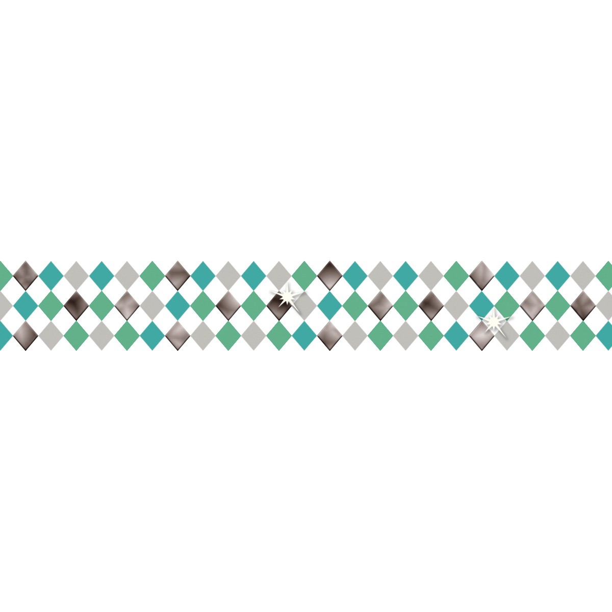 Masking Tape "Jesus aqua" Rauten 2 - Motiv 08