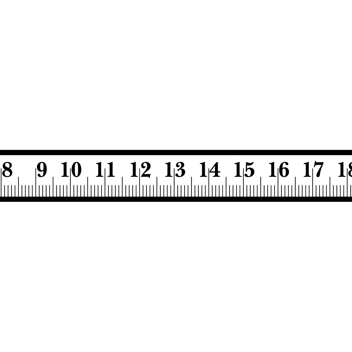 Masking Tape "Maßband", 1 Rolle