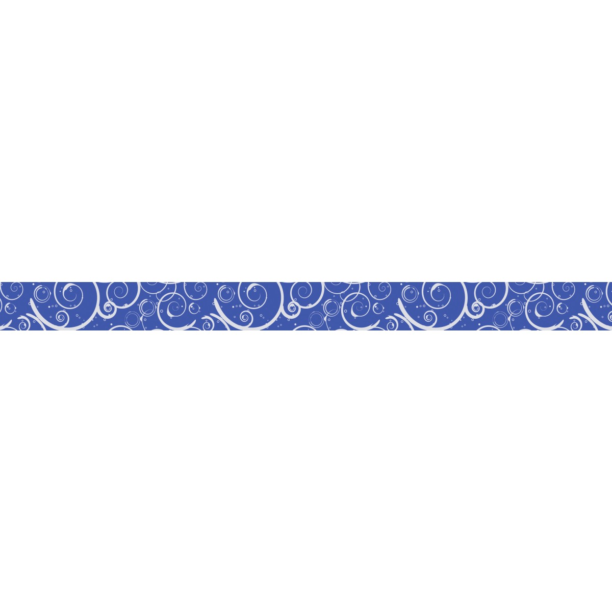 Masking Tape "Ornament" blau, 1 Rolle