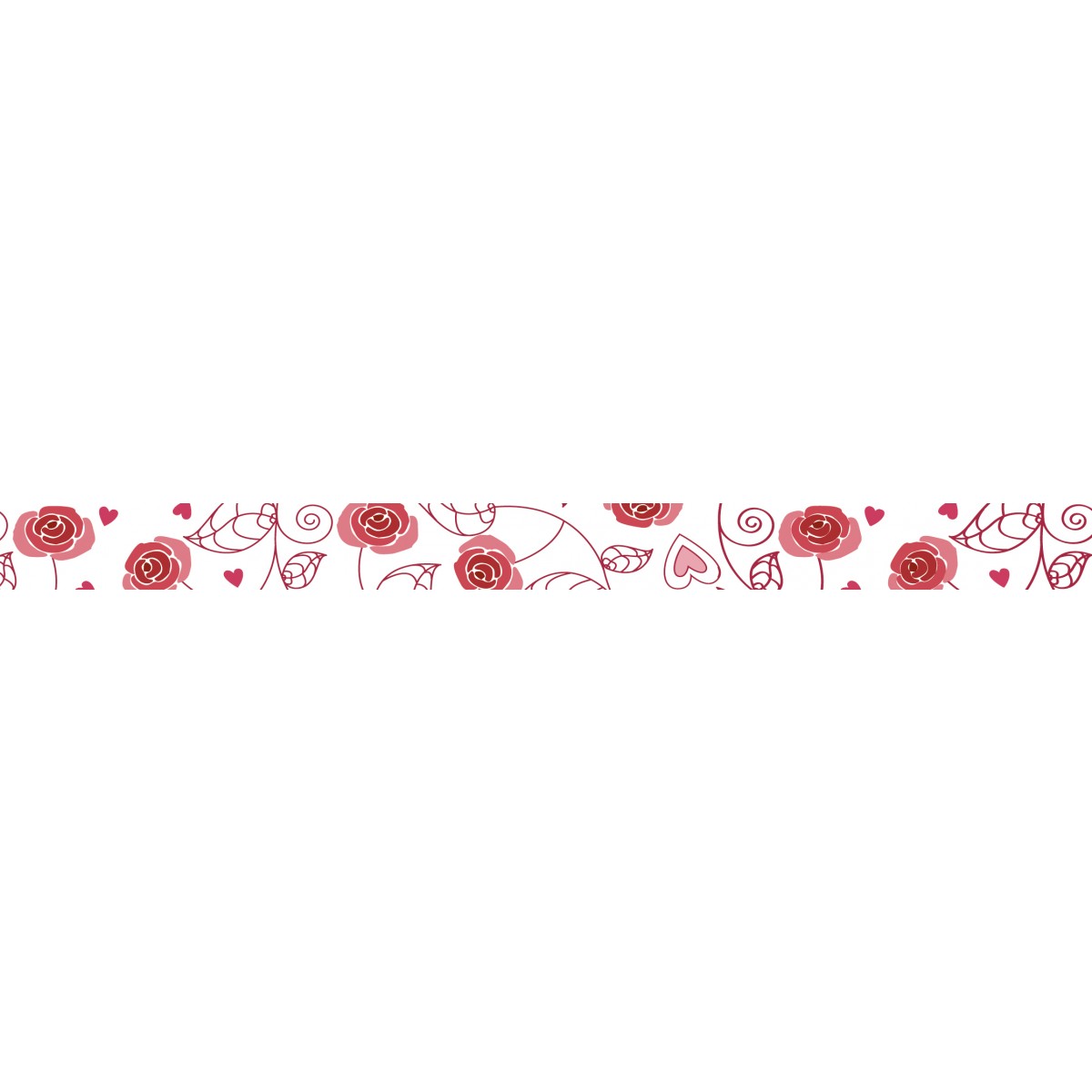 Masking Tape "Rosenranke", 1 Rolle