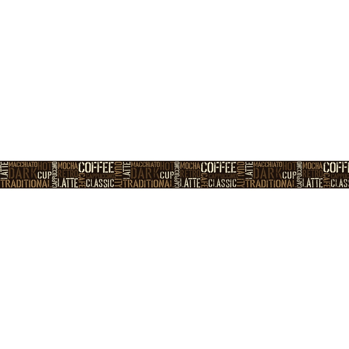 Masking Tape "Vintage" Coffee, 1 Rolle